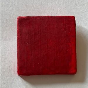 Abstract Red minimalist original art